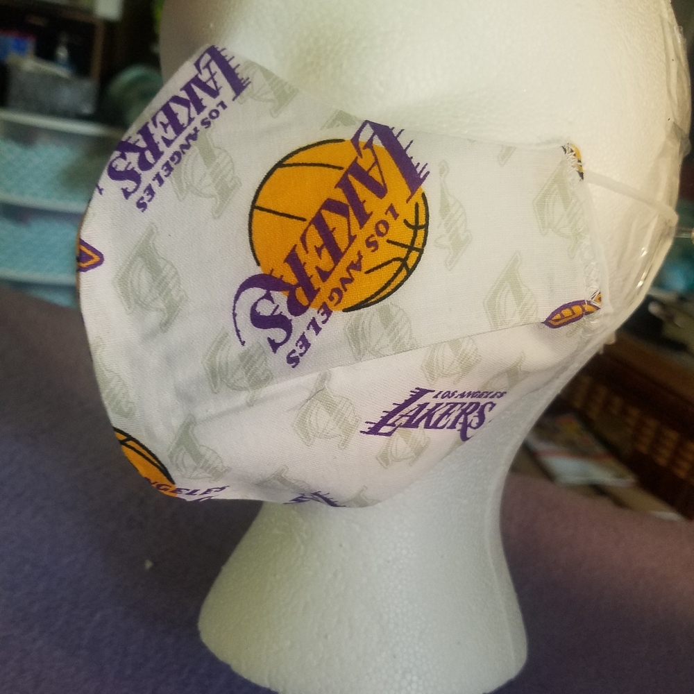 Lakers theme protective mask